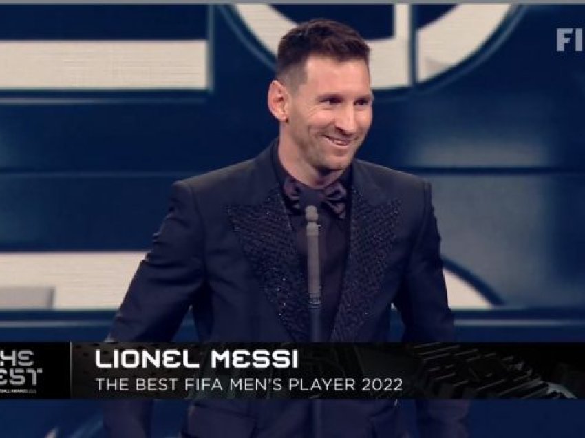 Messi fiton çmimin “Futbollisti më i mirë” nga FIFA