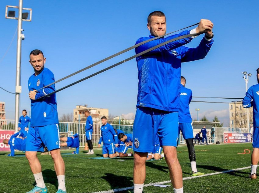 Tirana ka vazhduar stërvitjen 