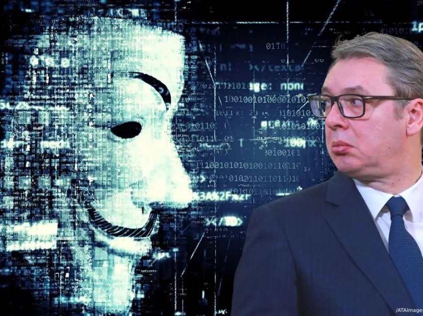 Anonymous godet sërish Vuçiqin, zbulohen email-at e zyrtarëve të qeverisë serbe