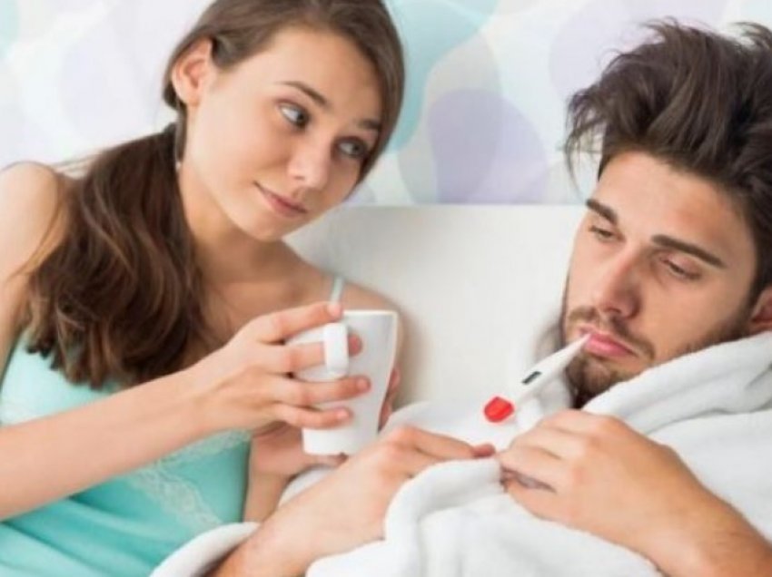 Pse burrat vuajnë më shumë se gratë kur preken nga gripi?