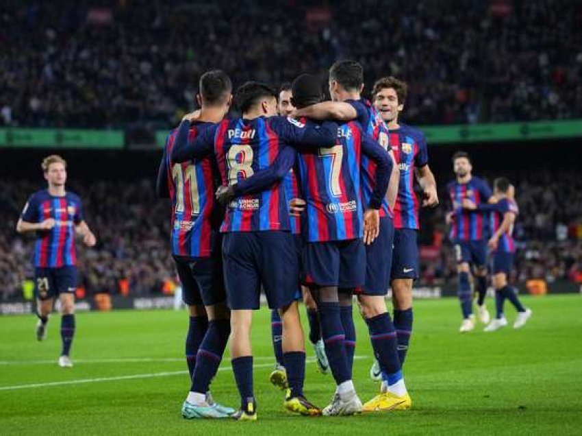 Barcelona e Xavit kërkon të barazojë rekordin në La Liga