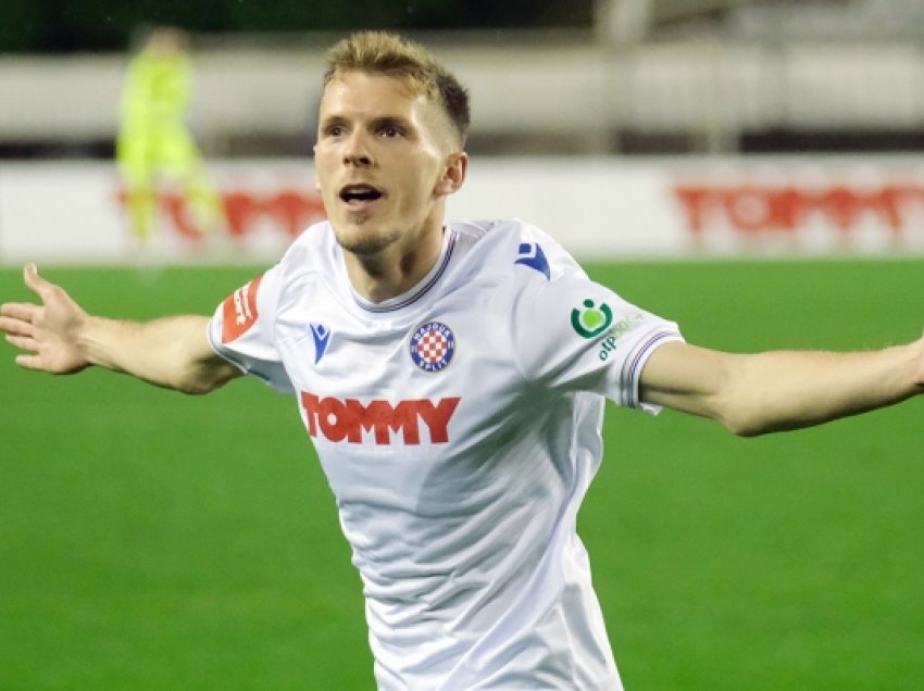 Sahiti shënon për Hajdukun, triumfojnë ndaj skuadrës hungareze