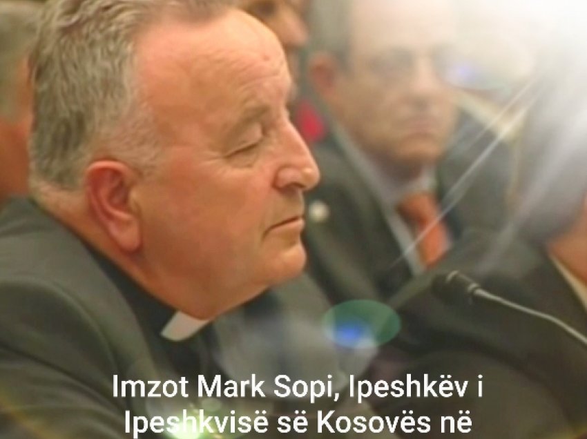 Homazh në shtatëmbdhjetë vjetorin e amshimit të Prelatit të Ipeshkëvisë së Kosovës, Imzot Mark Sopi