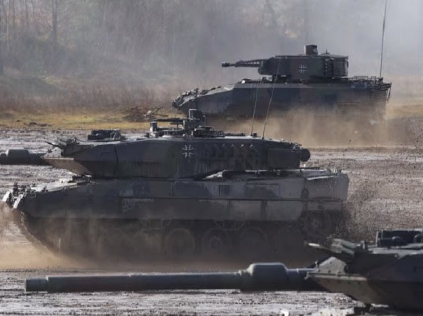 ​Gjermania nuk përjashton mundësinë e dërgimit të tankeve Leopard në Ukrainë