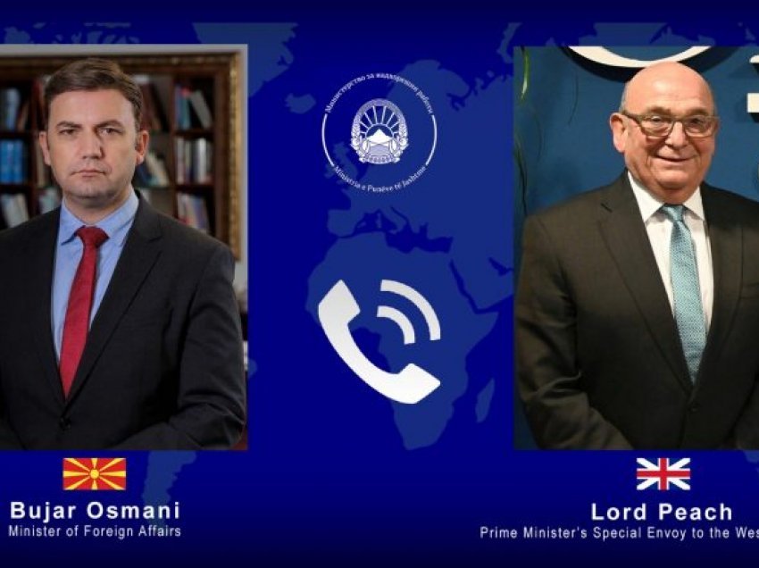 Bisedë telefonike Osmani-Piç, Britania uron Maqedoninë për kryesimin me OSBE-në