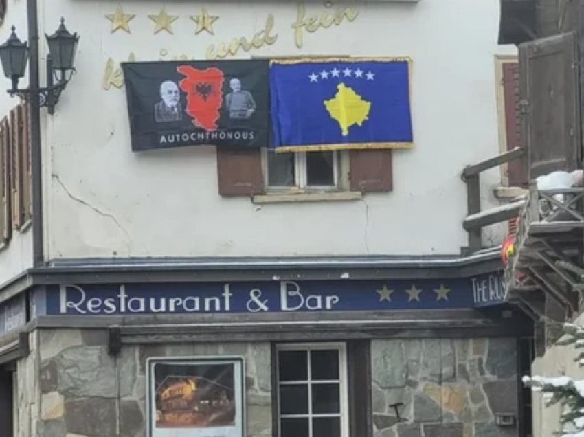Alarmohet media serbe: Skandal! Flamuri i Shqipërisë dhe i Kosovës vihen në hotelin ku do të qëndrojë Vuçiq