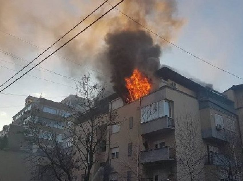  Zjarr në një banesë në Tiranë, policia jep detajet nga ngjarja