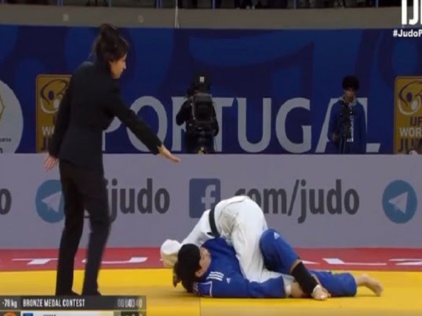 ​Momenti kur Loriana Kuka “paketon” koreanen Jeongyun Lee dhe fiton të bronztën
