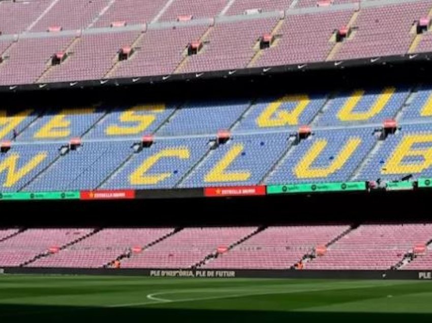 Barcelona nuk do të luajë në Camp Nou 