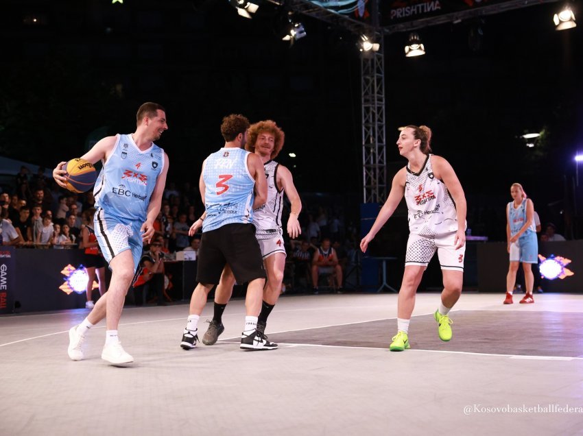 Ndeshja mes yjeve në FIBA 3x3 Women’s Series dhe FIBA 3x3 Prishtina Challenger