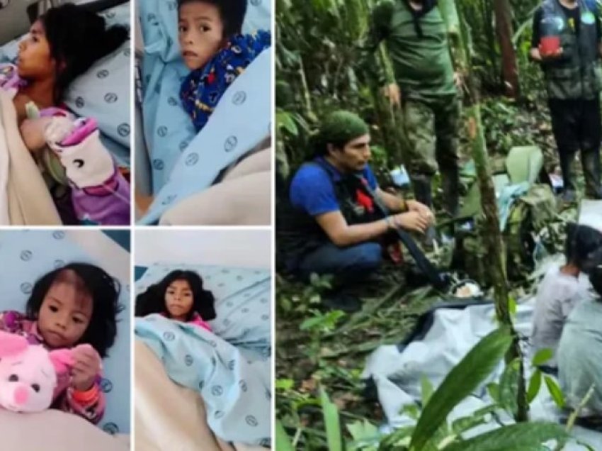 Pasi mbijetuan për 40 ditë në xhungël, 4 fëmijët dalin nga spitali në gjendje të mirë shëndetësore