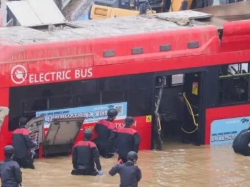 Përmbytjet në Korenë e Jugut, thellohet bilanci, shkon në 40 numri i viktimave