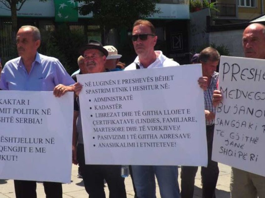 ​Protestë në Prishtinë, kërkohen të drejtat e shqiptarëve të Luginës së Preshevës