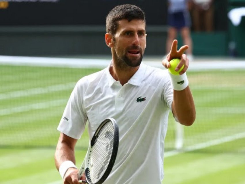 Djokovic gjobitet me shumë rekorde pas thyerjes së raketës në Wimbledon