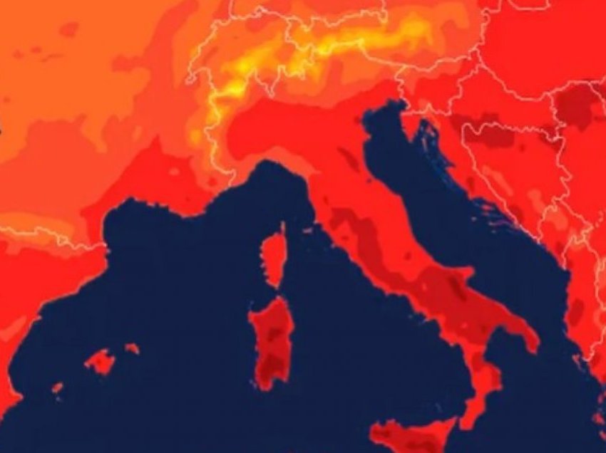 Temperatura më e lartë në Evropë është matur në Sicili në vitin 2021
