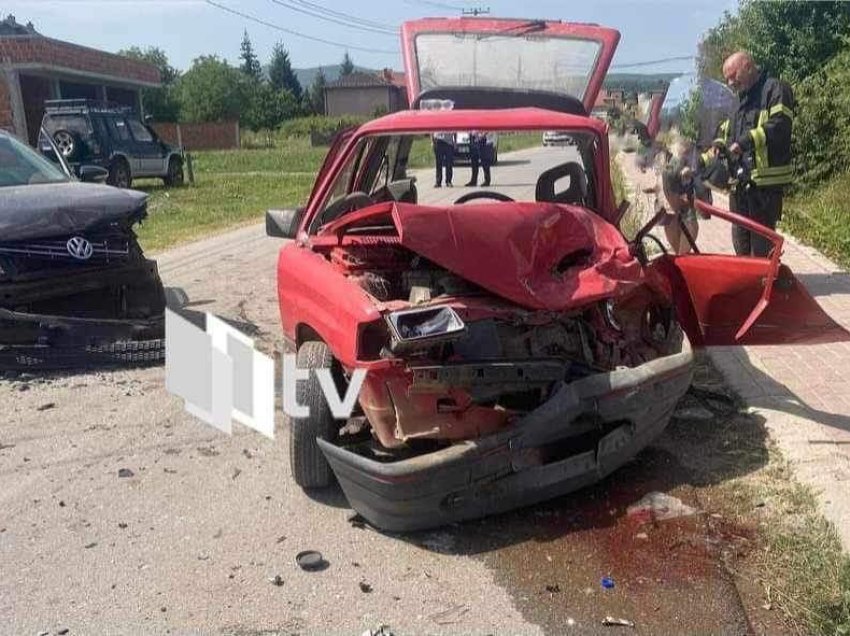 Dy të lënduar nga një aksident në Kaçanik 
