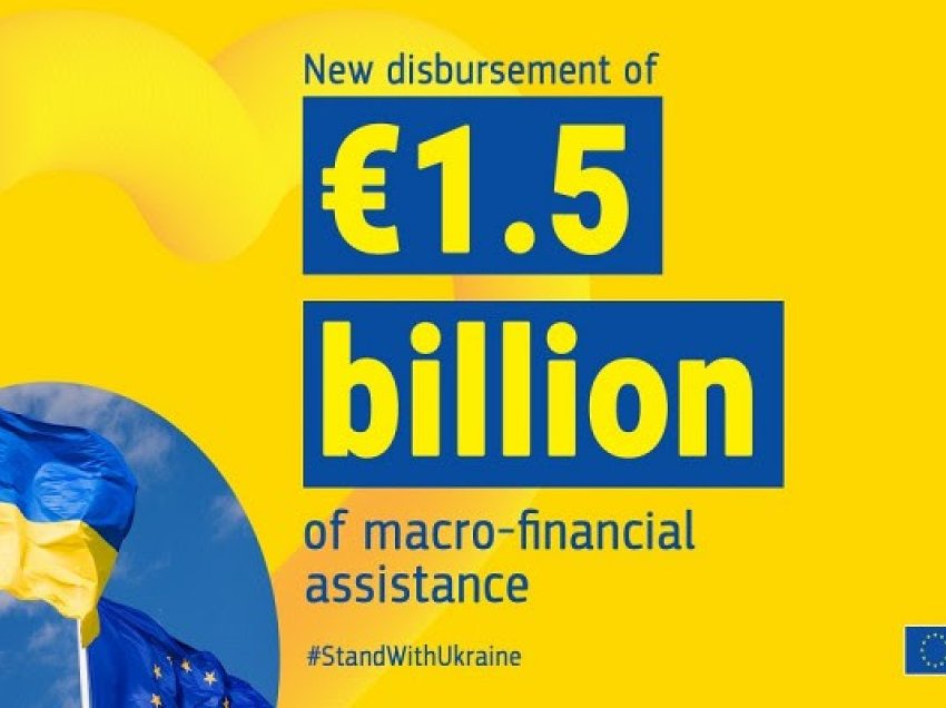 ​Von der Leyen: 1.5 miliardë euro nga BE për Ukrainën