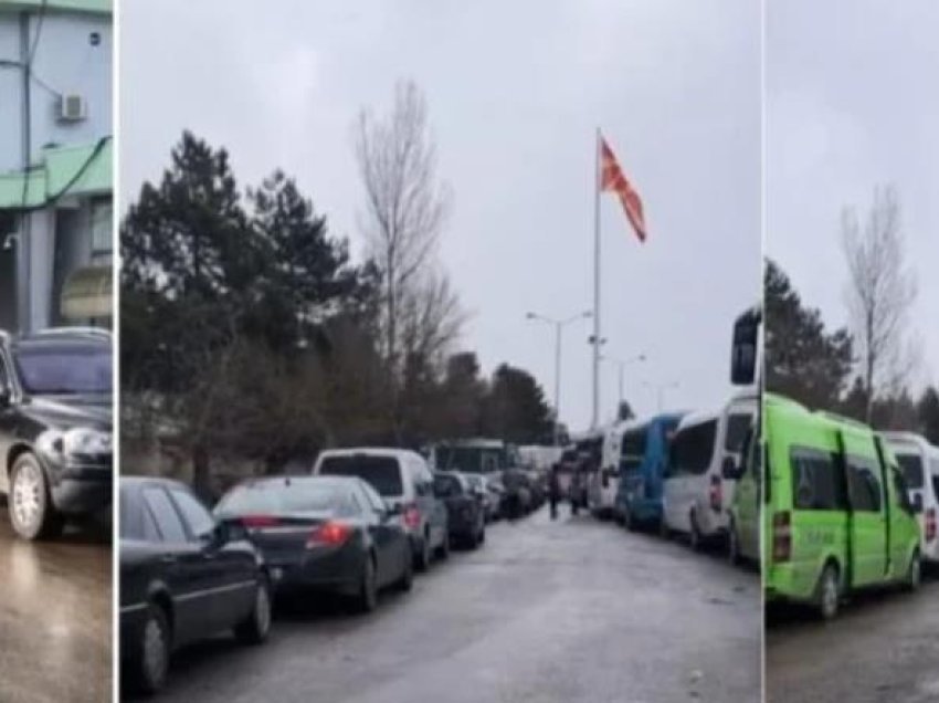 Radhë të gjata në Qafë Thanë, qytetarët përballen me vonesa në doganën e Maqedonisë së Veriut