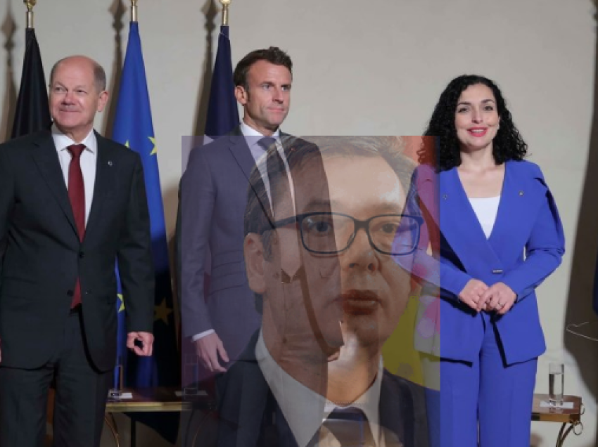 Qeveria gjermane konfirmon takimin e Scholz dhe Macron me Osmanin dhe Vuçiqin