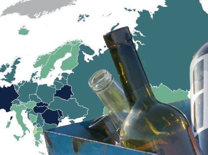 Europianët kampionë për të pirë alkool/ Ja si renditet Shqipëria në raport me botën