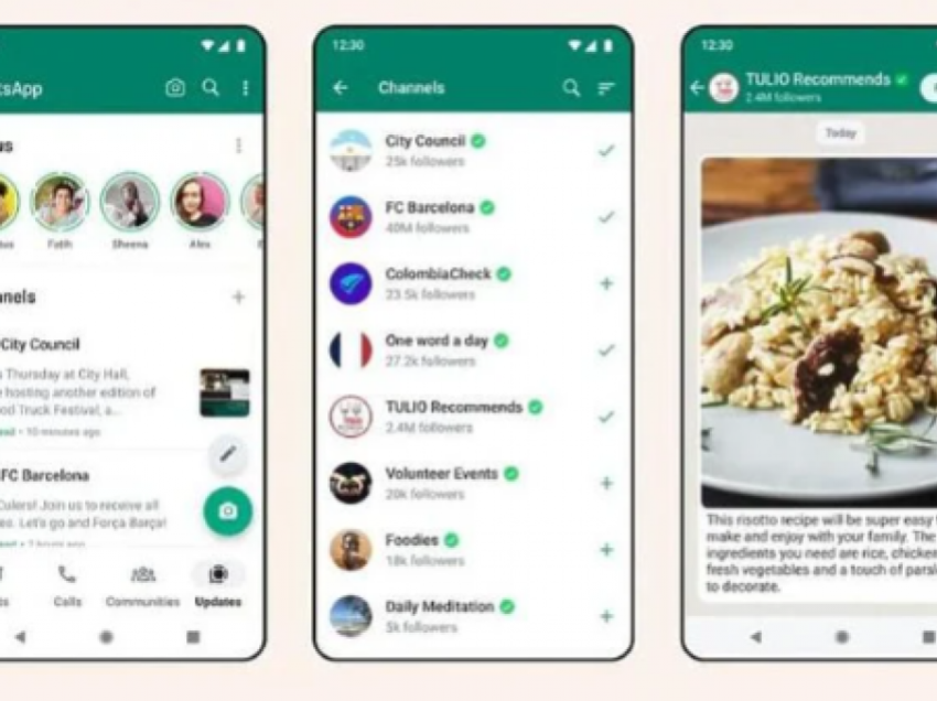 WhatsApp prezanton veçorinë e re, Channels
