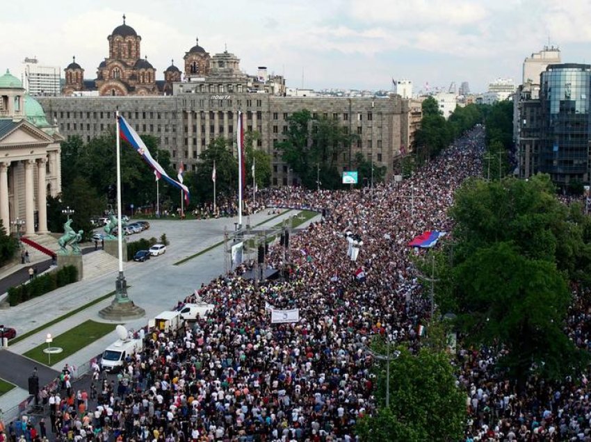 Serbi: Protestat dhe efekti i tyre