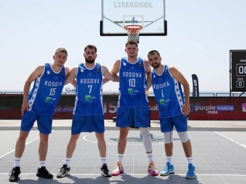 ​Kosova pëson humbjen e tretë në FIBA Europe Cup 3x3