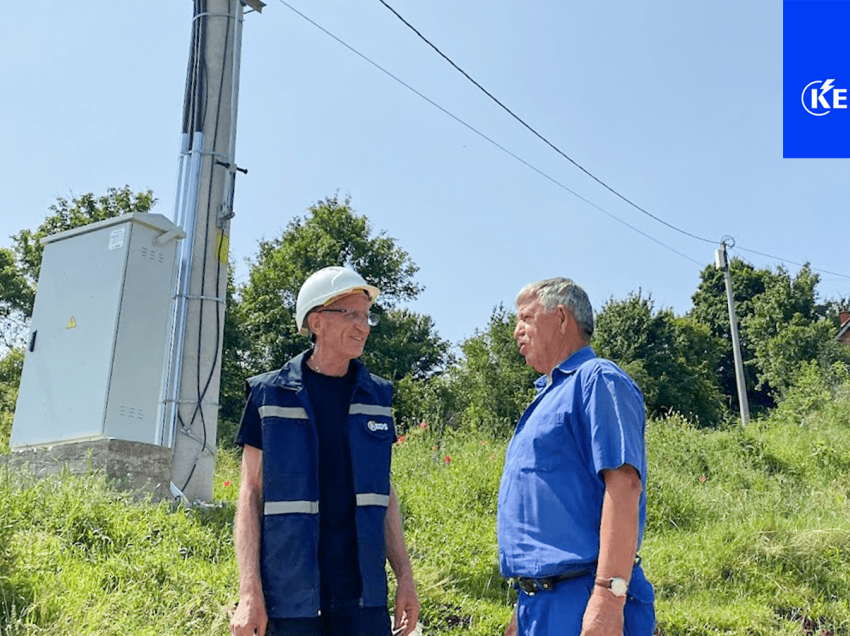 Mbi 500 banorë të Llapushnikut përfitojnë nga rrjeti i ri elektrik