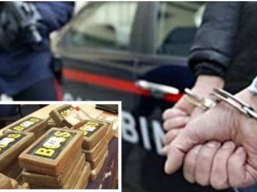 Arrestohet “Bosi” shqiptar në Itali, u kap me 72 kilogram kokainë
