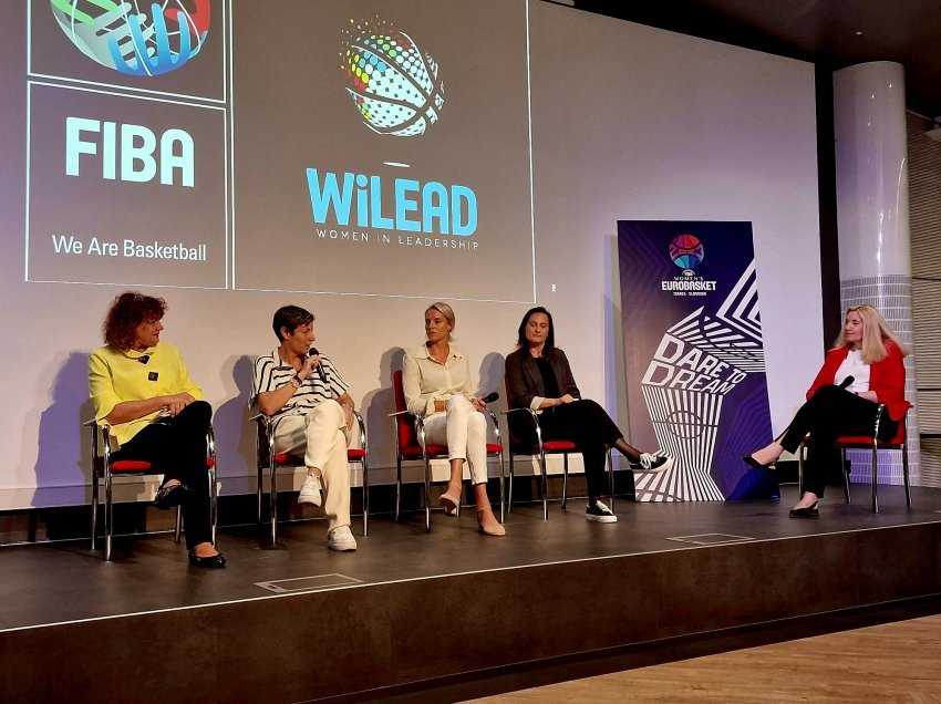 Dushku ishte pjesë e panelit “Women in Leadership Forum” me ftesë të FIBA-s