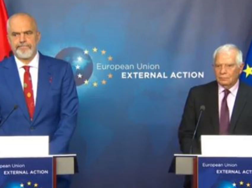 Tensionet në veri të Kosovës/ Borrell-Ramës: Faleminderit për angazhimin tuaj për gjetjen e një zgjidhjeje