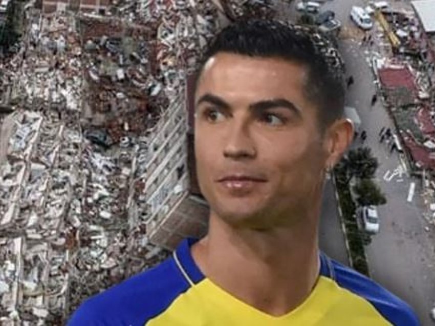 Ronaldo nis aeroplanin plot me ndihma për në Turqi dhe Siri