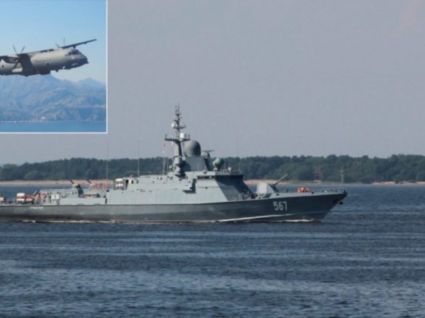 Anije ruse manovra pranë Shqipërisë, mediat italiane: Aeroplanët u ngritën në qiell