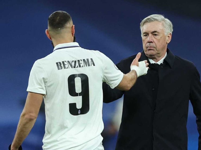 Benzema frikëson Ancelottin