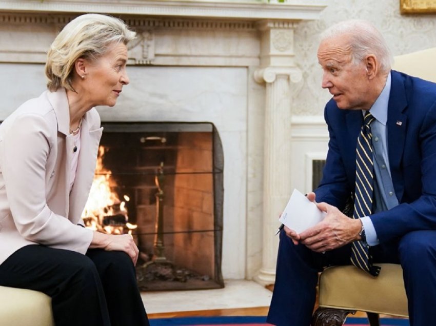 “Nuk është e lehtë” – Von der Leyen dhe Biden diskutojnë për dialogun mes Kosovës e Serbisë