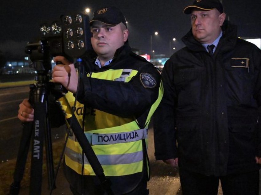 264 shoferë të sanksionuar në Shkup: 88 për vozitje të shpejtë