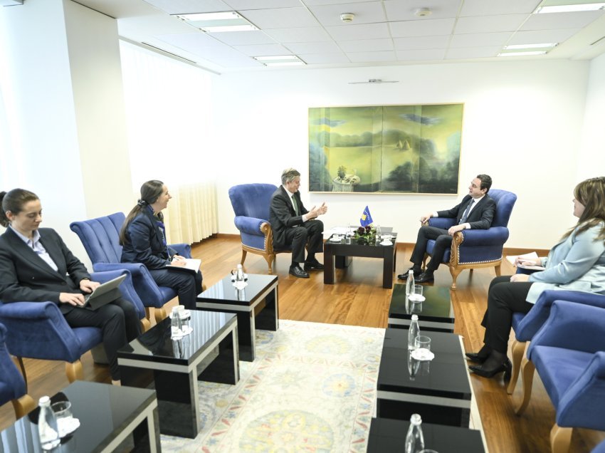 Kryeministri Kurti takoi shefin e EULEX-it, Wigemark