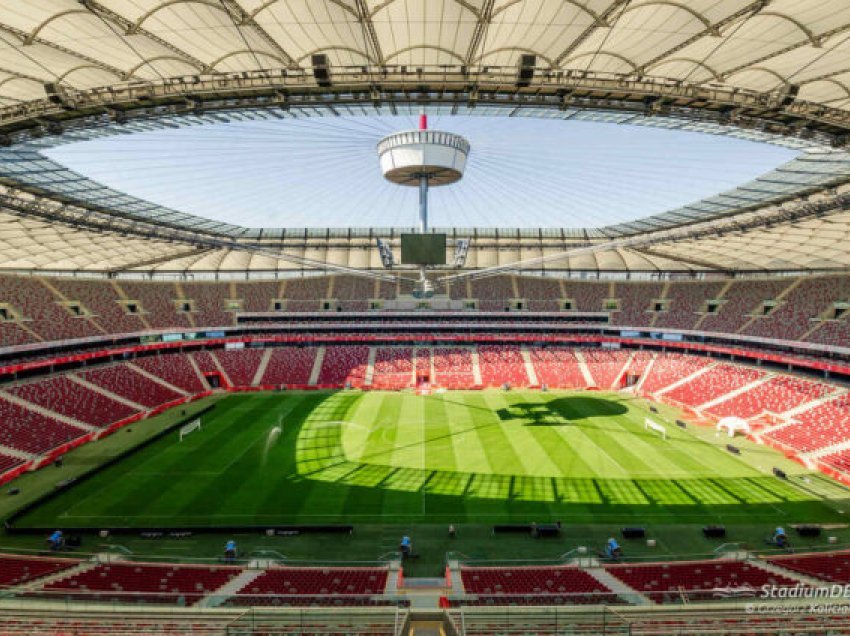 Polonia zyrtarizon stadiumin ku do të luajë ndaj Kombëtares së Shqipërisë
