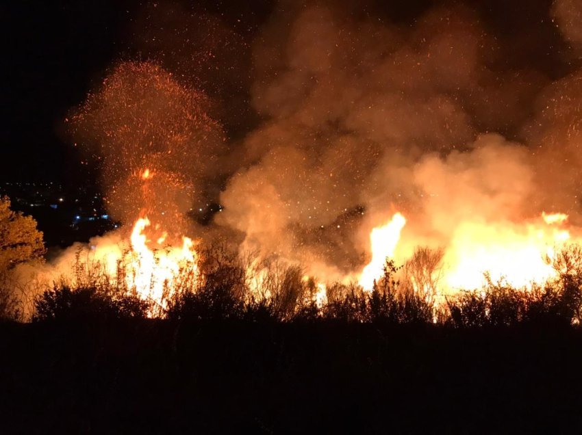 Incident zjarri në fshatin Pastasel të Rahovecit