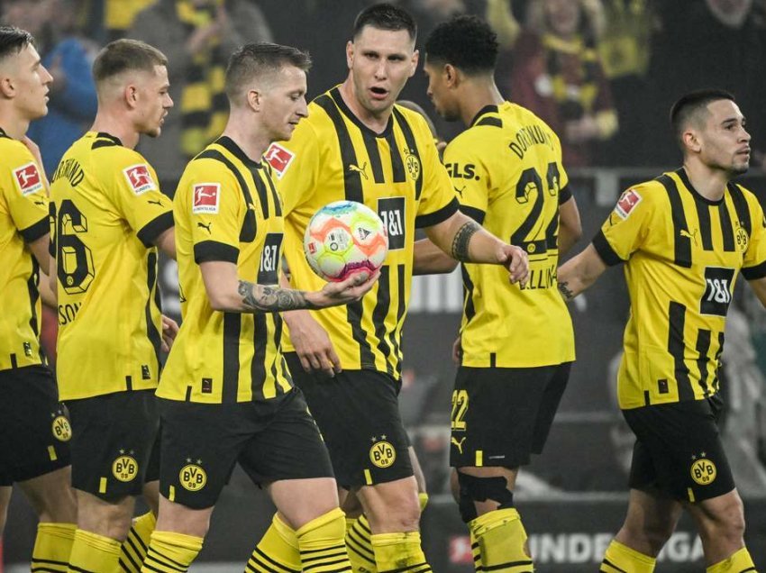 Dortmundi “shpërfytyron” Kolnin