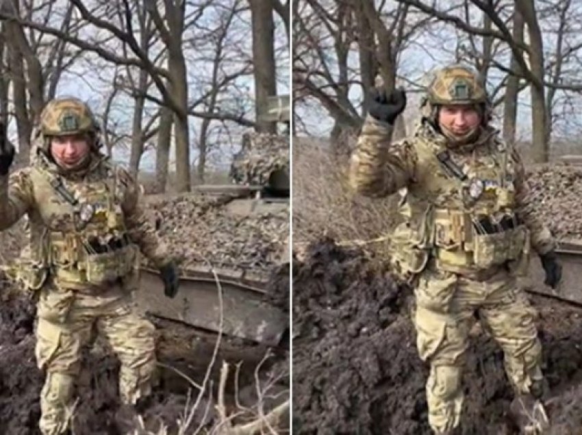 Ushtari ukrainas ka një mesazh për rusët që po përpiqen ta marrin Bakhmutin