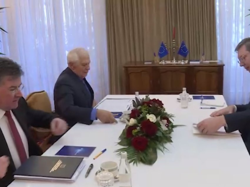Fillon takimi i Vuçiqit me evropianët