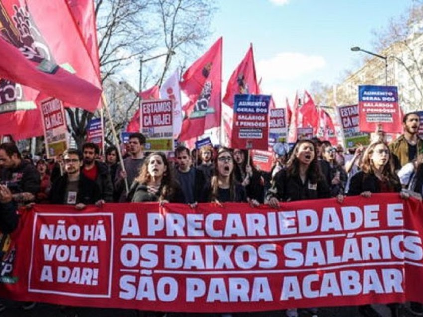 ​Mijëra portugezë marshojnë për rritjen e pagave