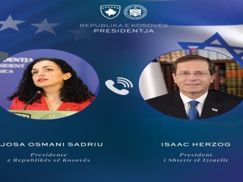 Osmani: Kosova është e përkushtuar për thellim të bashkëpunimit me Izraelin