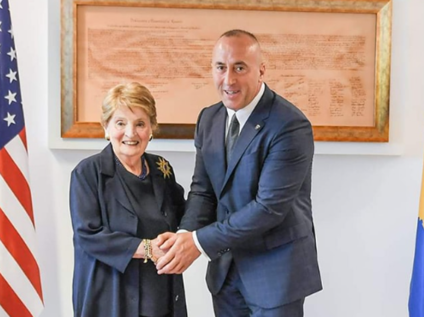 Haradinaj kujton Albright: Nderojmë angazhimin e saj në përpjekjet tona për liri e konsolidim të shtetit
