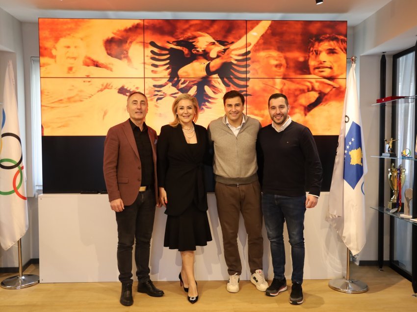 Lorik Cana në Komitet Olimpik të Kosovës