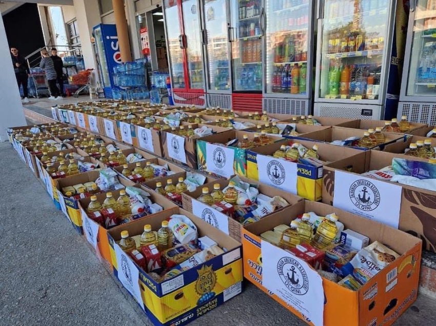  Shoqata Ulqini, Ana e Malit dhe Kraja dhuroi 150 pako ushqimore në ditën e parë të Ramazanit, për familjet në nevojë