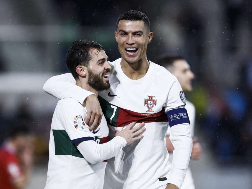 Ronaldo dy gola, Portugalia vazhdon me fitore bindëse