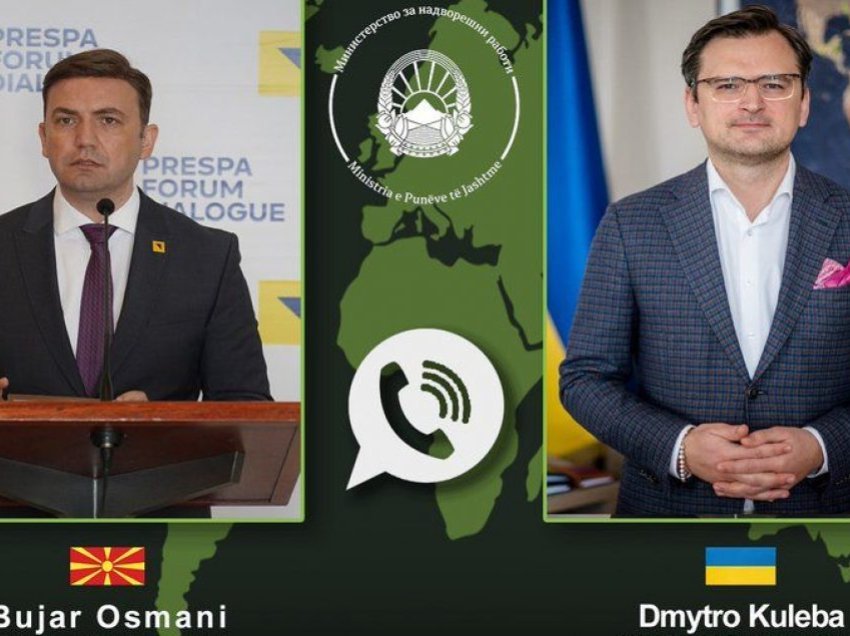 Osmani – Kuleba: Maqedonia e Veriut i bashkohet Grupit Themelues për themelimin e Tribunalit Special për ndëshkimin e agresionit ndaj Ukrainës
