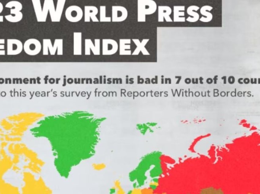 Gazetarët Pa Kufij: Nga lufta tek informacioni i rremë, ja faktorët që ndikojnë tek gjendja e vështirë e shtypit në botë